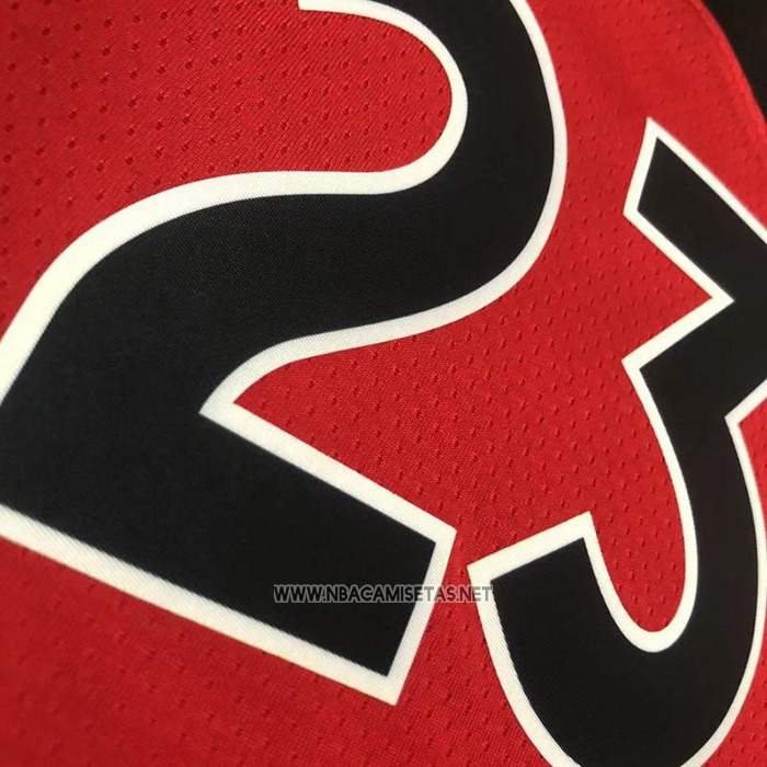 Camiseta Toronto Raptors Fred Vanvleet NO 23 Icon 2022-23 Rojo